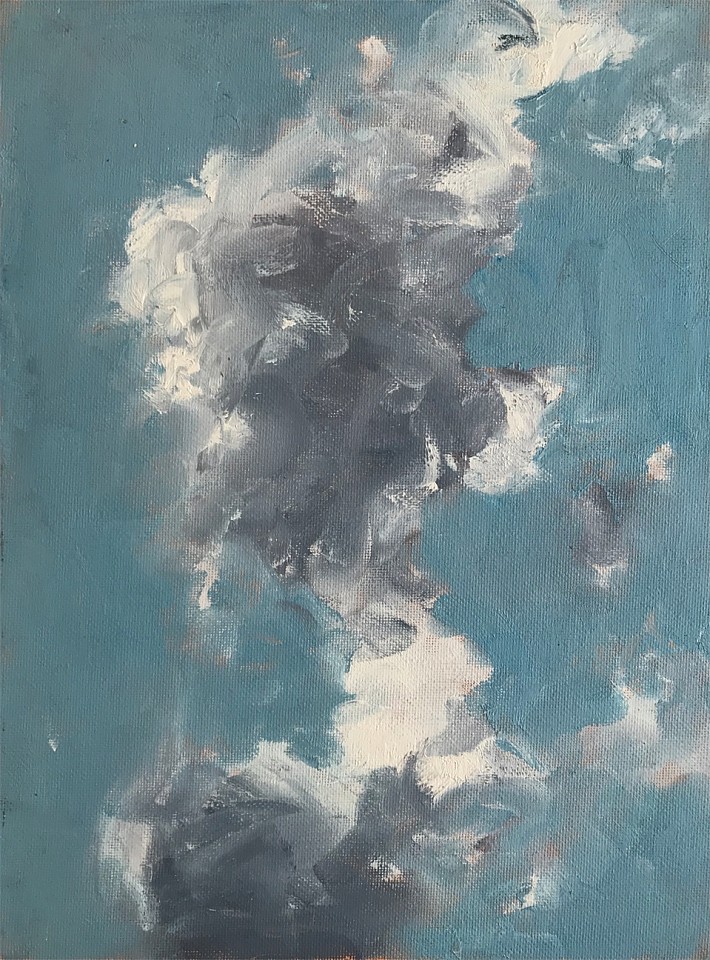 Peter Schroth
Blue Sky 1, 2018
SCHR745
oil on paper, 12 x 9 inches