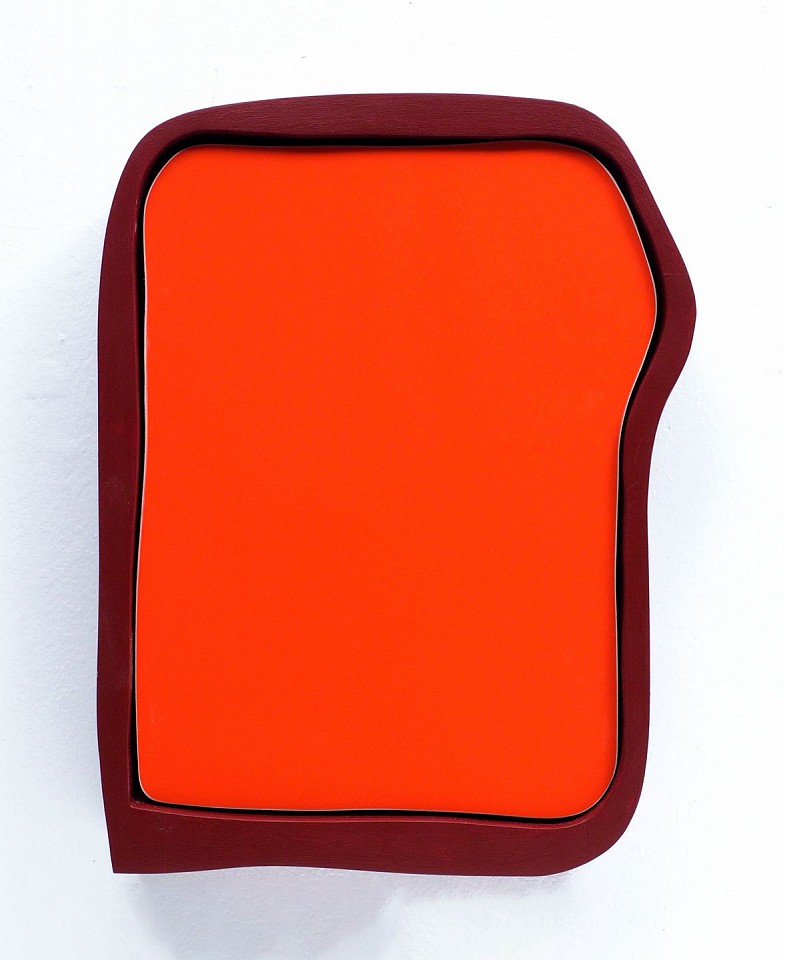 Andrew Zimmerman
Red Pond, 2023
ZIM1074
automotive paint and acrylic paint with marble dust on wood, 13 1/4 x 10 1/4 x 2 inches