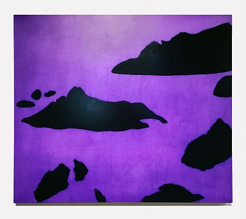 Isabel Bigelow - Life on Mars, 2017 oil on panel 46 x 52 inches BIG1720