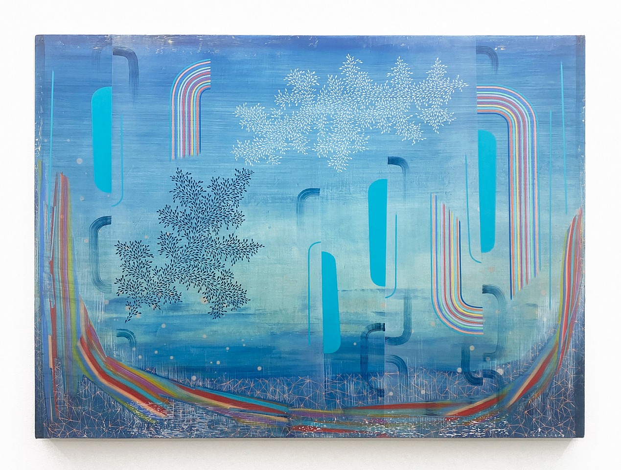 Gabe Brown
Blue Vista, 2023
BROW164
oil on linen over wood panel, 35 x 48 inches