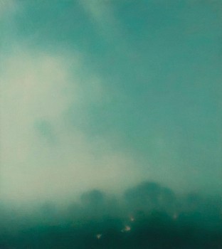 Work: Michael Abrams Noble Forest, 2023 oil on canvas 40 x 36 inches ABR437