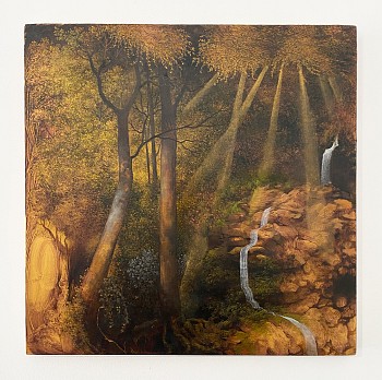 Eileen Murphy -&nbsp;Cold Stones, 2021 oil on panel 16 x 16 inches MURPH034