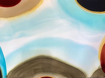 Shawn Dulaney -&nbsp;Light Shards XII, 2024 watercolor on paper 30 x 41 1/2 inches DULAN1188