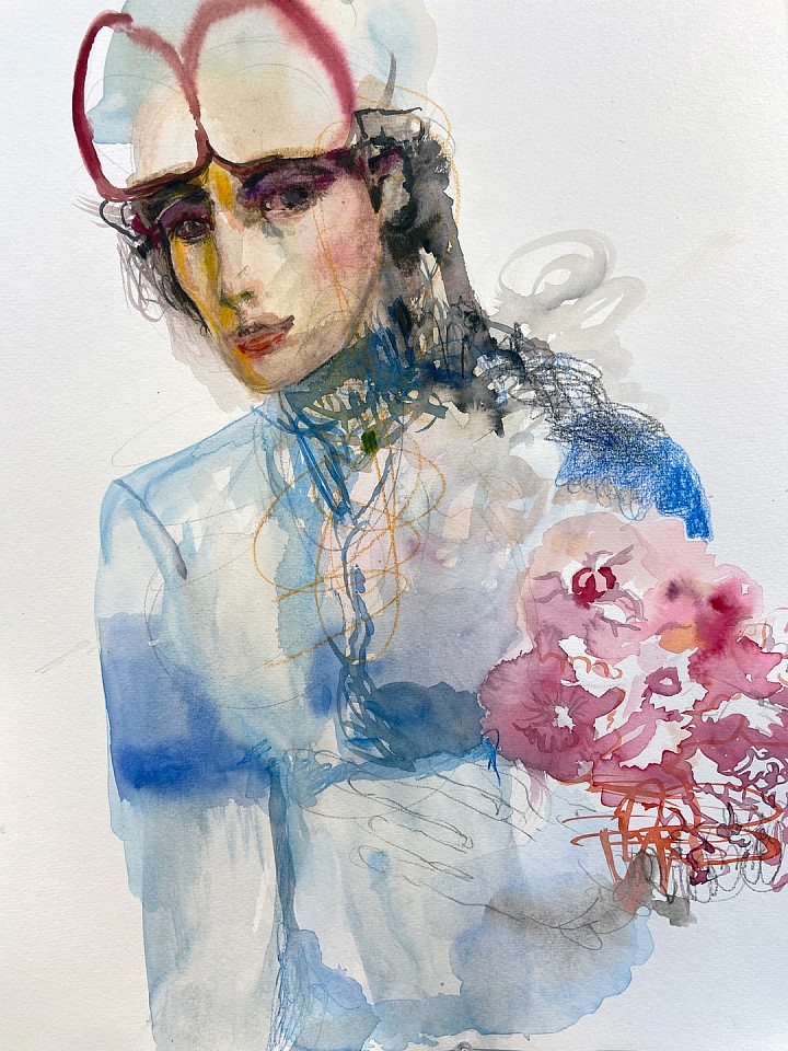 Suzy Spence
Roses Racer, 2023
SPENC345
watercolor and pencil on paper, 16 x 20 inches