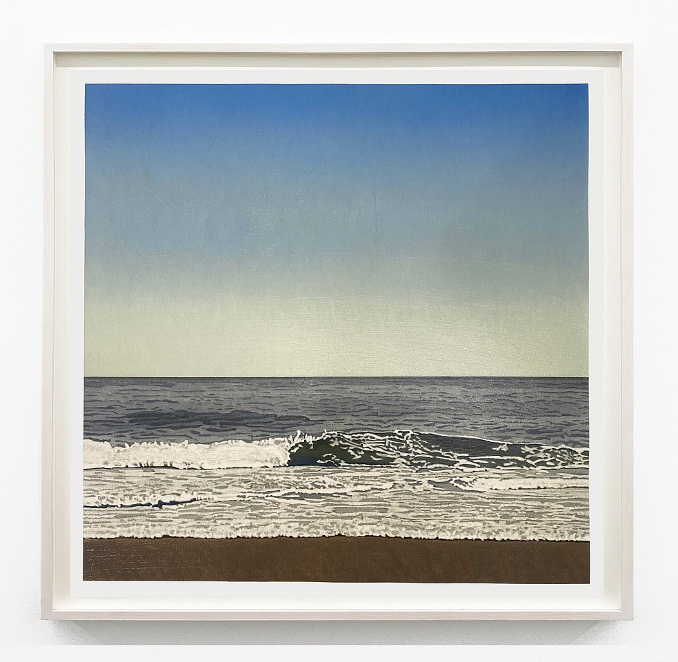 Clay Wagstaff
Ocean no. 86, 2024
WAG402
oil on paper, 25 1/2 x 25 1/2 inches