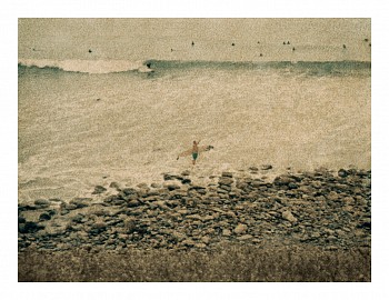 John Huggins (LA) -&nbsp;Malibu #16, 2018 K-3 pigment print 35 x 44 inches paper / 31 x 40 inches image HUGG407
