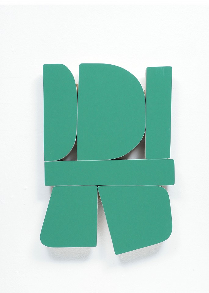 Andrew Zimmerman
Green Green, 2024
ZIM1174
Automotive paint on wood, 16 x 11 x 1 1/2 inches