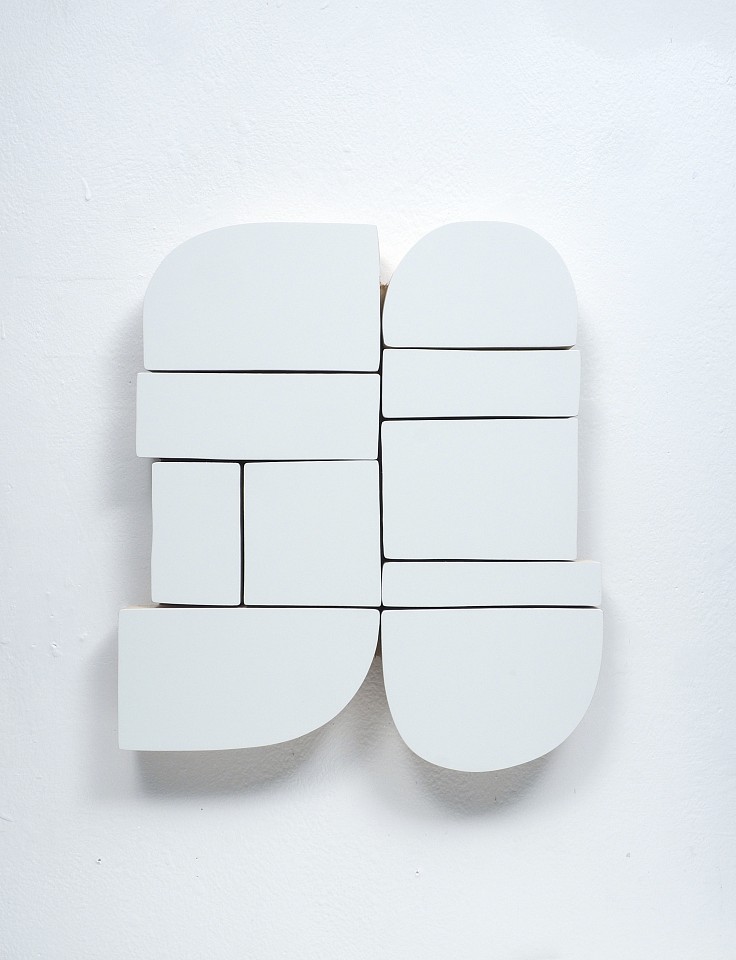 Andrew Zimmerman
Bright White, 2024
ZIM1172
Automotive paint on wood, 15 1/2 x 13 1/2 x 1 1/2 inches