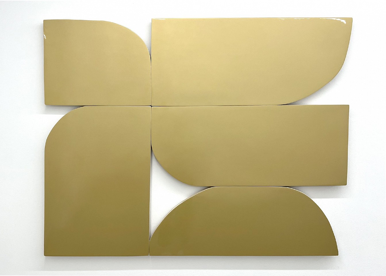 Andrew Zimmerman
Solid Gold, 2024
ZIM1171
Automotive paint on wood, 48 x 60 x 1 1/2 inches