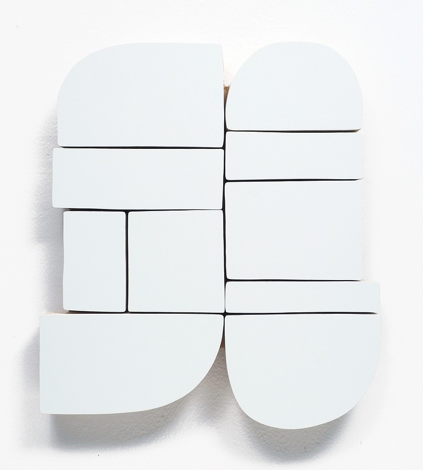 Andrew Zimmerman (LA)
Bright White, 2024
ZIM1172
Automotive paint on wood, 15 1/2 x 13 1/2 x 1 1/2 inches