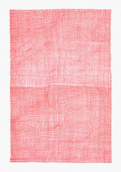 Karin Schaefer -&nbsp;Amid the Hill, 2023 ink on paper 34 x 24 inches SCHAE141