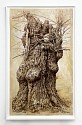 Rick Shaefer, Old Maple Near Mill River II
2024, pencil, ink, and white gouache on gessoed vellum