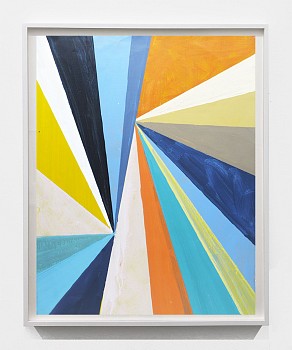 Andrew Zimmerman - 2022.08, 2022 acrylic paint on Arches BFK paper 30 x 22 1/2 inches ZIM983