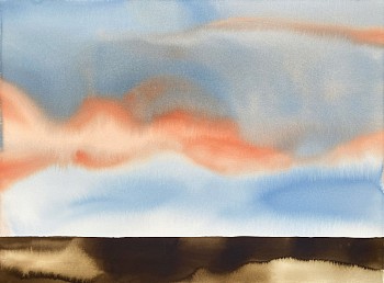 Shawn Dulaney -&nbsp;Deep Air XI, 2024 watercolor on paper 30 x 41 1/2 inches DULAN1195