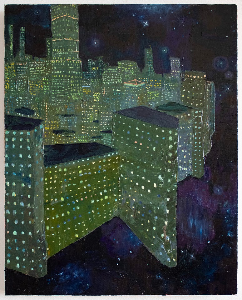 Nick Benfey
The City Limits III, 2024
BENF004
oil on canvas, 20 x 16 inches