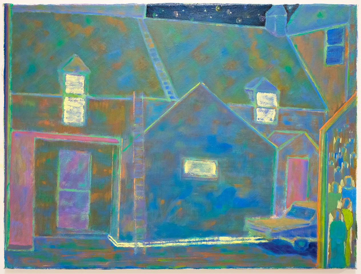 Nick Benfey
Face House And Angels, 2024
BENF005
oil on canvas, 18 x 24 inches