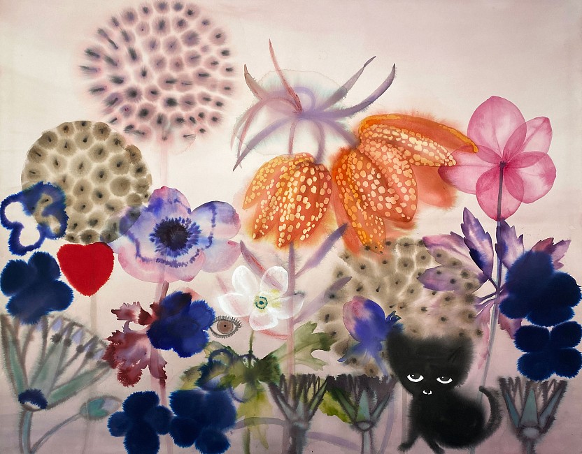 Current Exhibition: Lourdes Sanchez: You Are Here. And Here, Here, Here, and Here.  May  1 - May 31, 2025