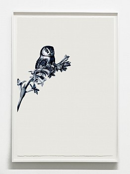 Work: Shelley Reed Nestled (after Huysum), 2025 oil on paper 41 1/2 x 29 1/2 inches / 45 x 34 inches framed ree329