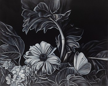 Work: Shelley Reed Bouquet 2 (after van Aelst), 2025 oil on canvas 16 x 20 inches ree333