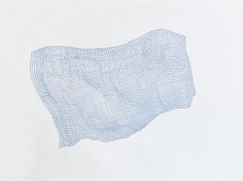 Karin Schaefer (LA) - Latitude, 2025 ink on paper 22 x 30 inches SCHAE146