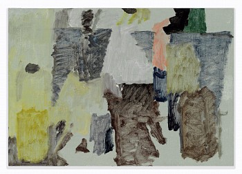 Work: James Kao Glimmer's Edge, 2024 oil on linen over board 14 x 20 inches KAO046