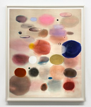 Lourdes Sanchez - The planets aligned, 2025 ink, watercolor and pencil on paper 53.5 x 43 inches SANCH1068