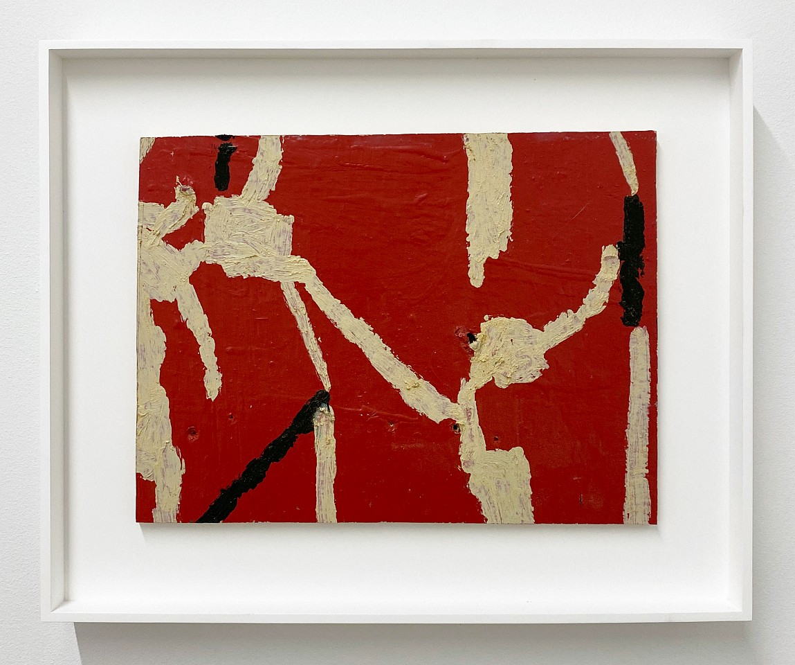 Sean Noonan
Salvage Gates, 2024
noon070
oil on found wood, 10 x 13 1/2 inches / 14 1/2 x 18 inches framed