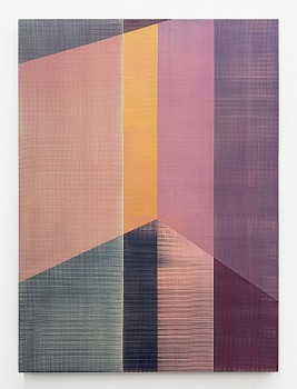 Work:&nbsp;Karin Schaefer Level Up, 2025 oil on panel 30 x 22 inches SCHAE148