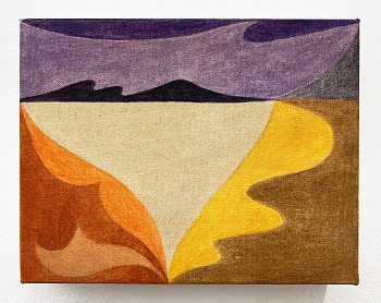 Vinna Begin - Anise, 2024 pigment on canvas 8 x 10 inches BEG099