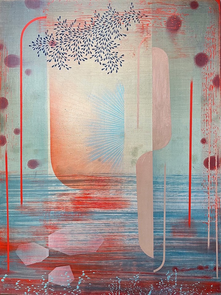 Gabe Brown
Blue Moon, 2023
BROW171
oil on linen over wood panel, 16 x 12 inches