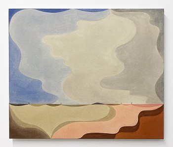 Work:&nbsp;Suchness, 2025 pigment on canvas 30 x 36 inches BEG122