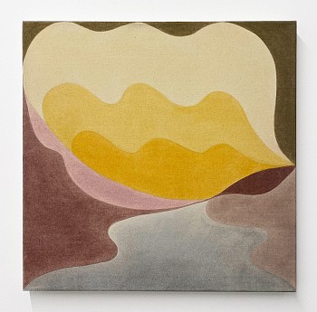 Work:&nbsp;Within, 2025 pigment on canvas 24 x 24 inches BEG119