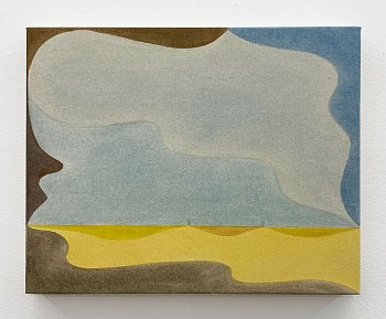 Vinna Begin - Aperture, 2025 pigment on canvas 16 x 20 inches BEG131