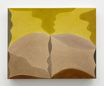 Vinna Begin - Emergence, 2025 pigment on canvas 16 x 20 inches BEG135