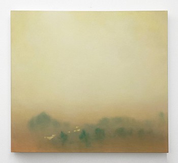 Michael Abrams -&nbsp;From Willoughby, 2025 oil on canvas 36 x 40 inches ABR459