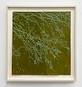 Maysey Craddock, Moss Creek
2025, gouache, flashe, and thread on found paper