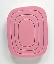 Andrew Zimmerman, Pink Oval (2025.19)
2025, acrylic paint and epoxy resin on wood