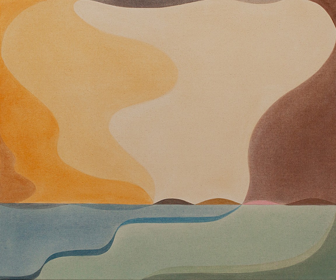 Vinna Begin (LA)
Sun Daze, 2026
BEG143
pigment on canvas, 30 x 36 inches