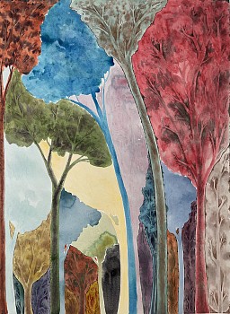 Bryan Rogers (LA) -&nbsp;Untitled, 2026 acrylic on panel 30 x 22 inches ROG024