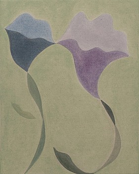 Vinna Begin (LA) -&nbsp;Kindred, 2026 pigment on canvas 20 x 16 inches BEG145