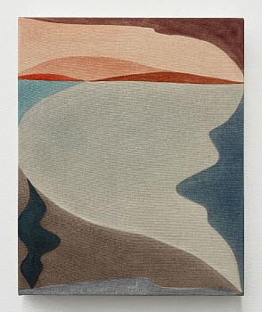 Work:&nbsp;Vinna Begin Hour, 2026 pigment on canvas 20 x 16 inches BEG148