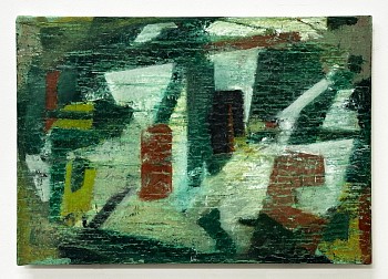 Work:&nbsp;James Kao Clearing II, 2026 oil on linen over board 14 x 20 inches KAO056