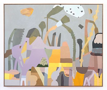 Work:&nbsp;Waylay, 2026 oil on canvas 60 x 72 inches JWH196