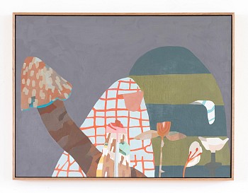 Work:&nbsp;Umbo, 2026 oil on canvas 30 x 40 inches JWH195