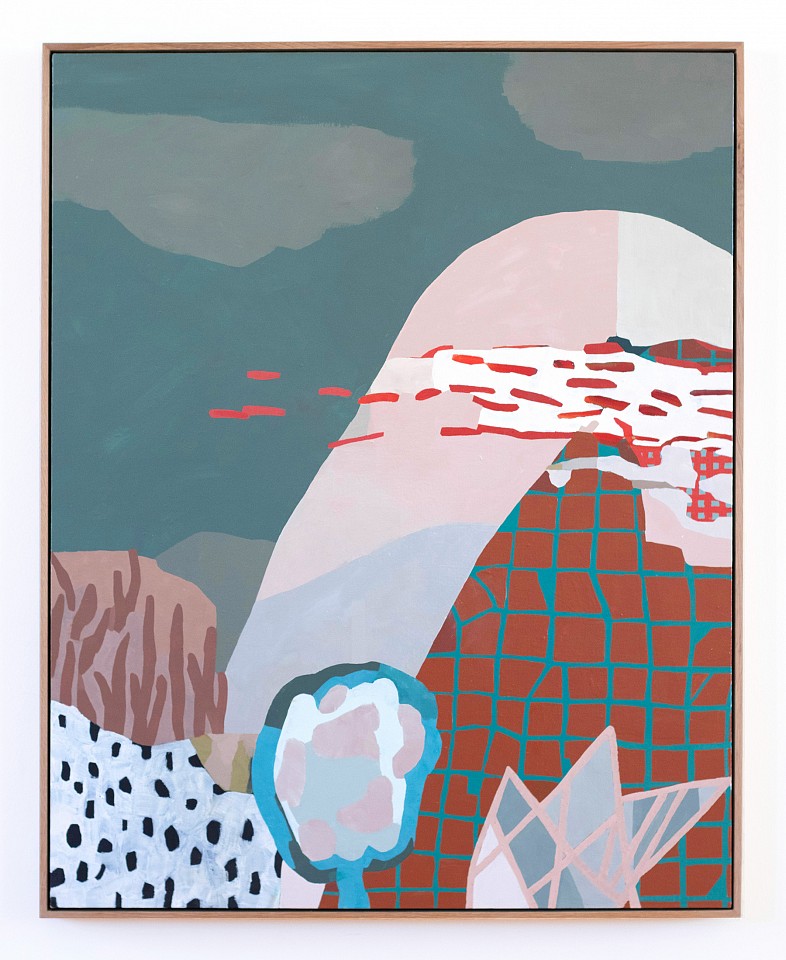 Jen Wink Hays
Mount Surmount, 2026
JWH186
oil on canvas, 50 x 40 inches