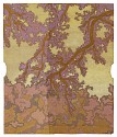 Maysey Craddock, Bellflower
2026, gouache, flashe, and thread on found paper