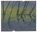 Maysey Craddock, what is the way to the stars
2026, gouache, flashe, and thread on found paper