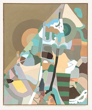 Jen Wink Hays (LA) -&nbsp;Alt, 2023 oil on canvas 72 x 60 inches JWH204